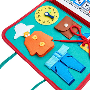 montessori busy book philippines with the actual pages of the sensory toys product photos